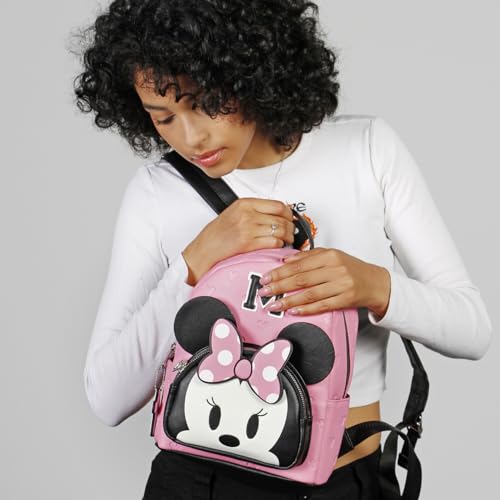 Disney Minnie Mouse M-Heady Backpack, Pink (M-Heady Series)