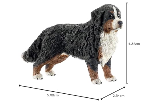 Schleich 16397 Bernese Mountain Dog, Female - Individually Hand Painted Figure for Imaginative Play 5