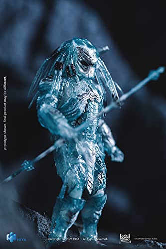 Diamond Select Hiya Toys - AVP Active Camouflage Scar 1/18 Scale Figure - Collectible Action Figure for Ages 3+