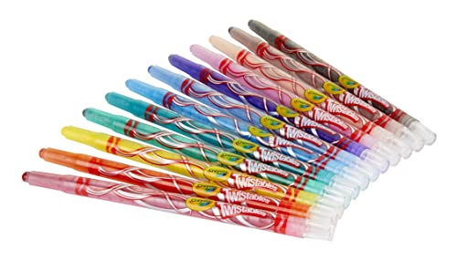 Pastelli a cera Crayola Twistables, multicolore, confezione da 24 4