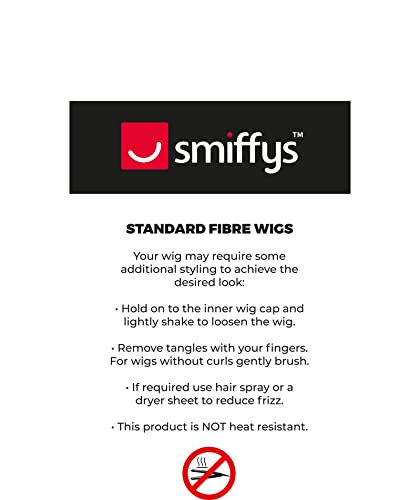 Smiffys Glamourama Blonde Long Straight Wig with Fringe 4