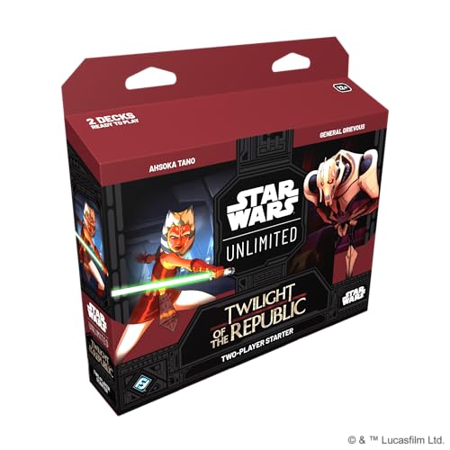 Fantasy Flight Games Star Wars: Unbegrenztes Twilight of the Republic-Starterset für zwei Spieler (FFGSWH0303)