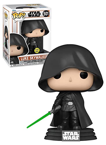 Funko Pop! Star Wars The Mandalorian - Luke Skywalker Vinyl Figure (FUN61011)