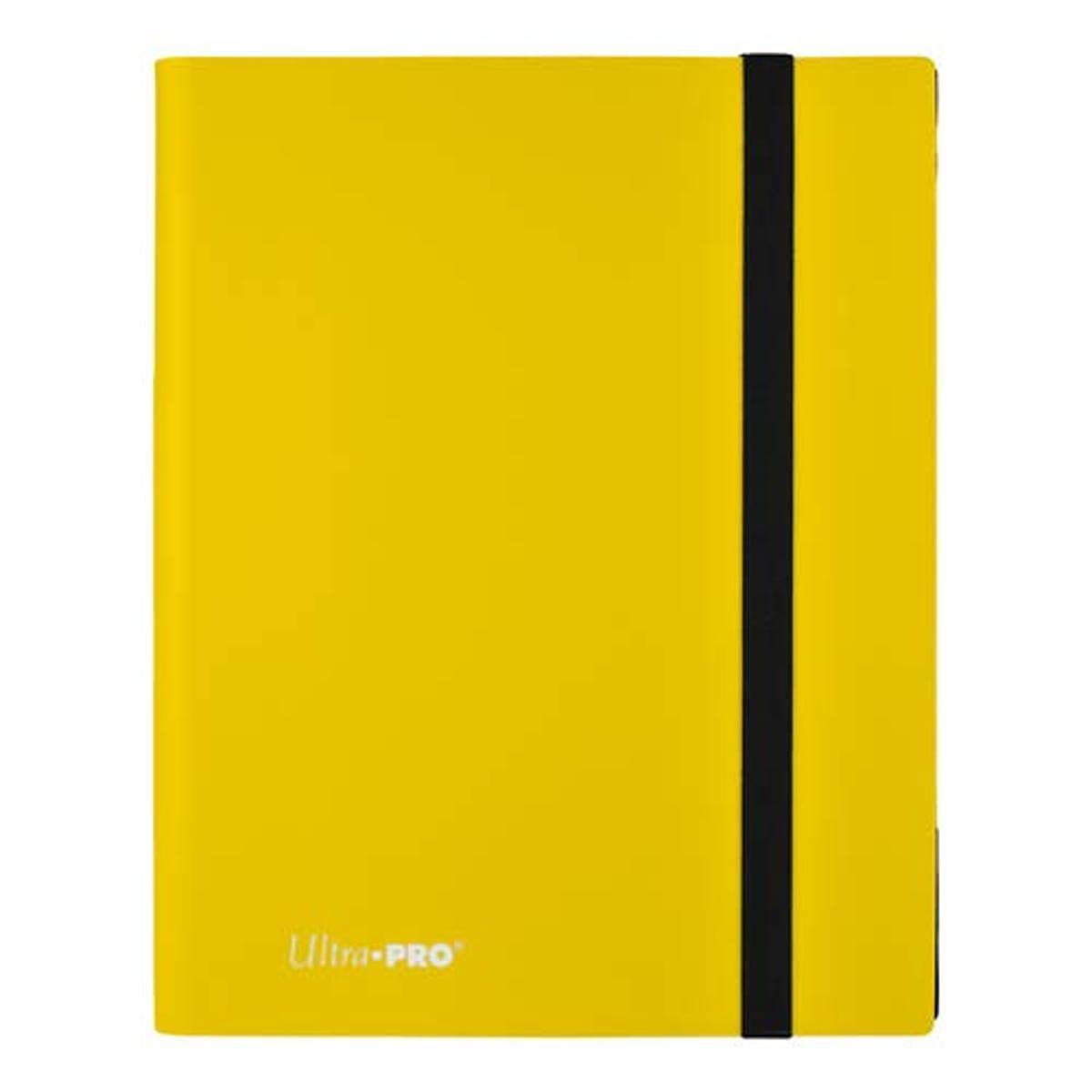 Ultra Pro Eclipse 9-Pocket Pro-Binder - Lemon Yellow | Holds 360 Cards | Acid-Free