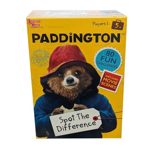 Paddington Bear Spot the Difference Game - 80 Challenges Board Game 6