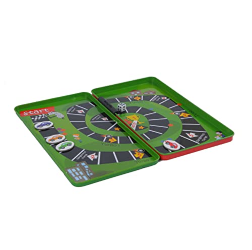 The Purple Cow Car Race Magnetic Travel Game 9