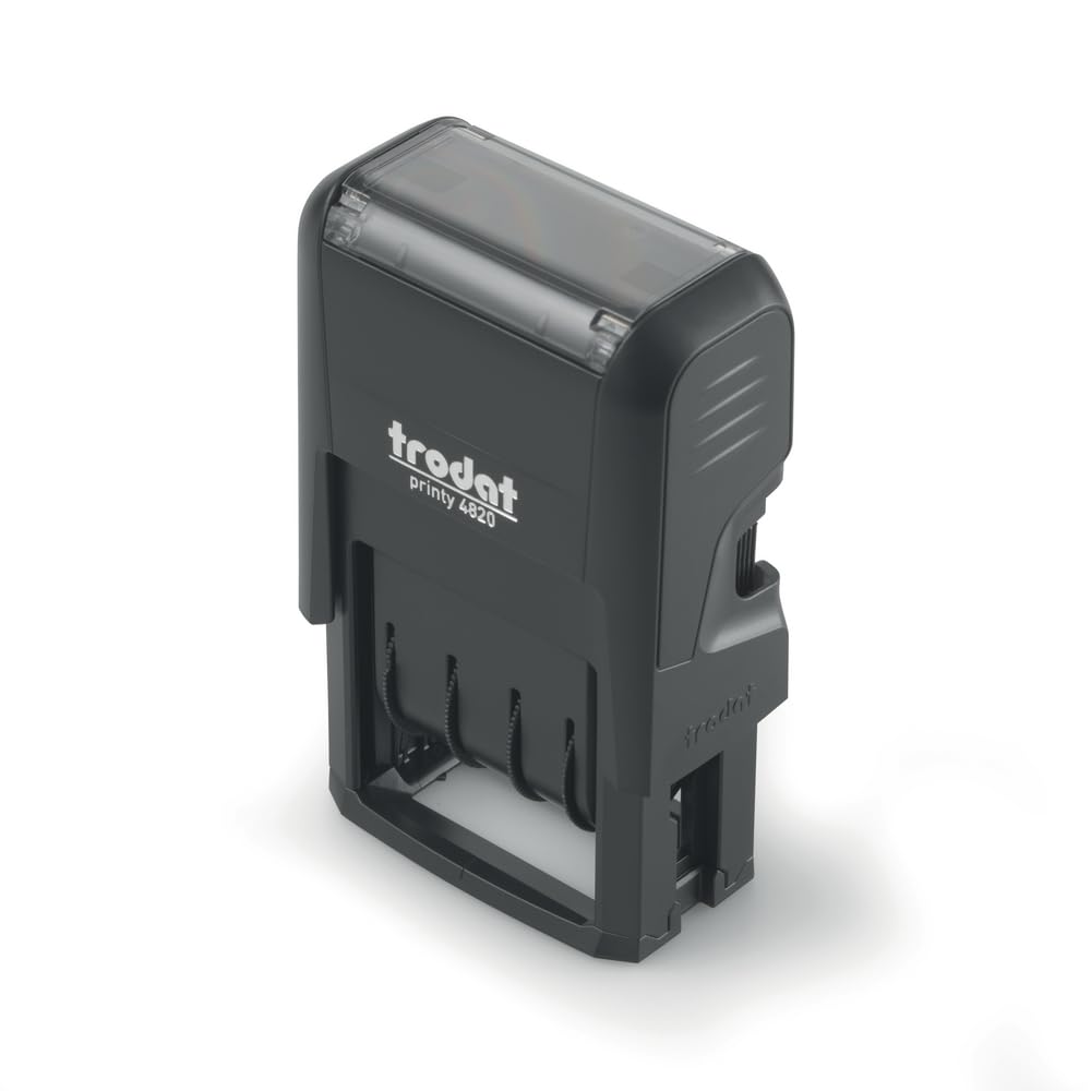 Trodat Printy 4820 Self Inking Date Stamp - Day Month Year Format | 25 x 4 mm Impression 6