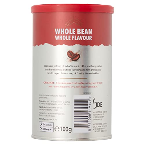 Kenco Millicano Americano Original Instant Coffee 100g (Pack of 6 Tins, Total 600g) 5