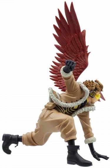 Banpresto My Hero Academia Hawks Action Figure - Collectible Anime Figure for Ages 4+