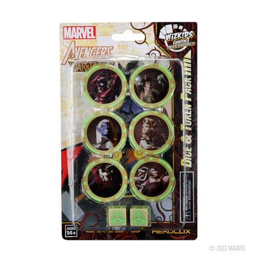 WizKids Marvel Avengers War of the Realms Dice and Token Pack (66774)