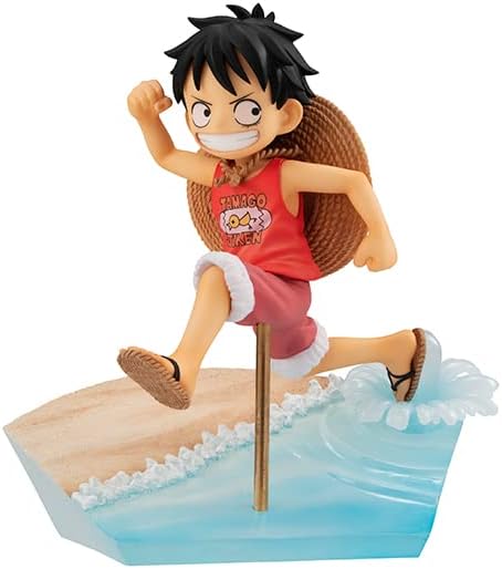 Megahouse One Piece Monkey D Luffy Run Run Run Statue (237848)