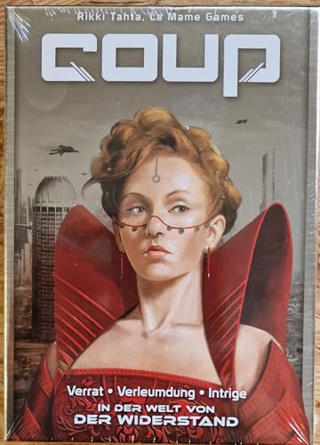 ELZNIR GAMES Coup Resistor Card Game for 2-6 Players, German Edition 7
