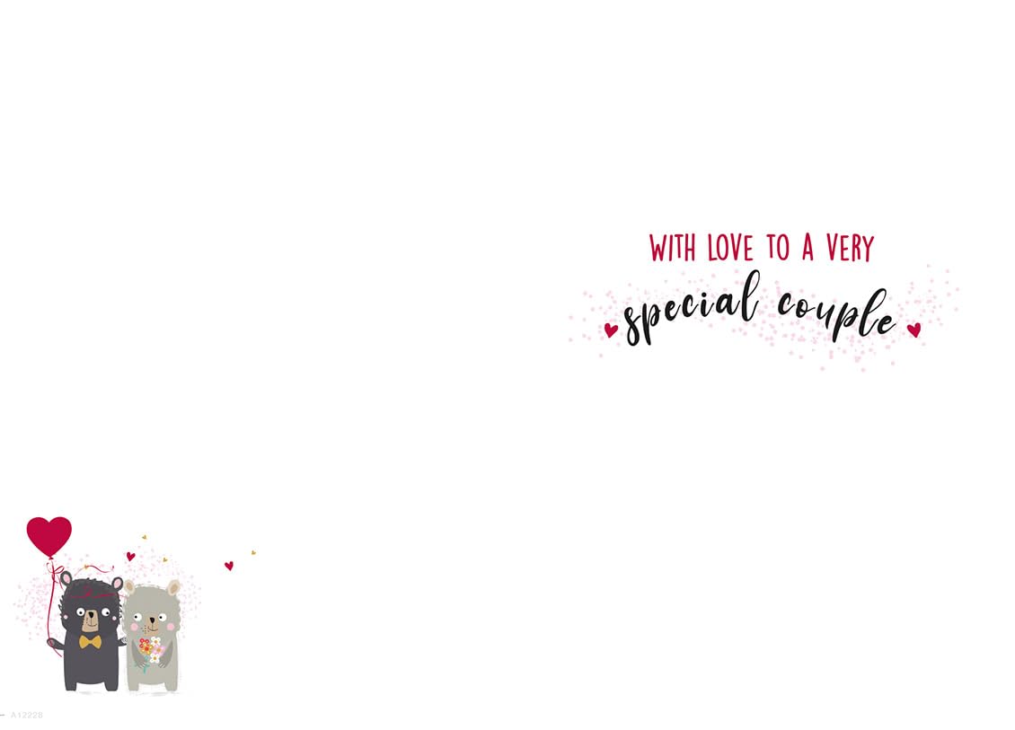 Piccadilly Greetings Anniversary Card for Special Brother & Sister-in-Law | 9 x 6 Inches 2
