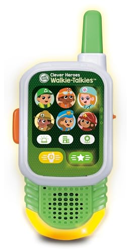 VTech Clever Heroes Walkie-Talkies - Interactive Role Play | 1000ft Range | Ages 3+