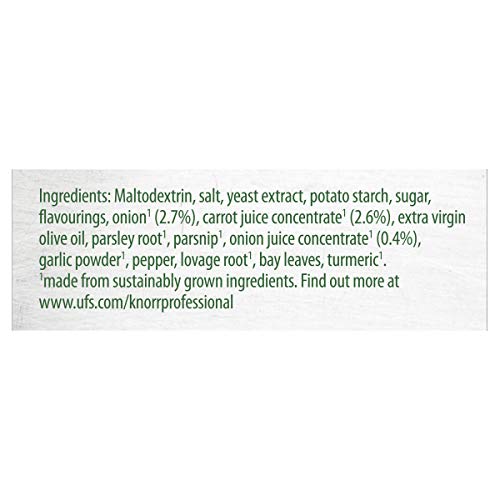 Knorr Professional Vegetable Powder Bouillon, 1 kg 5