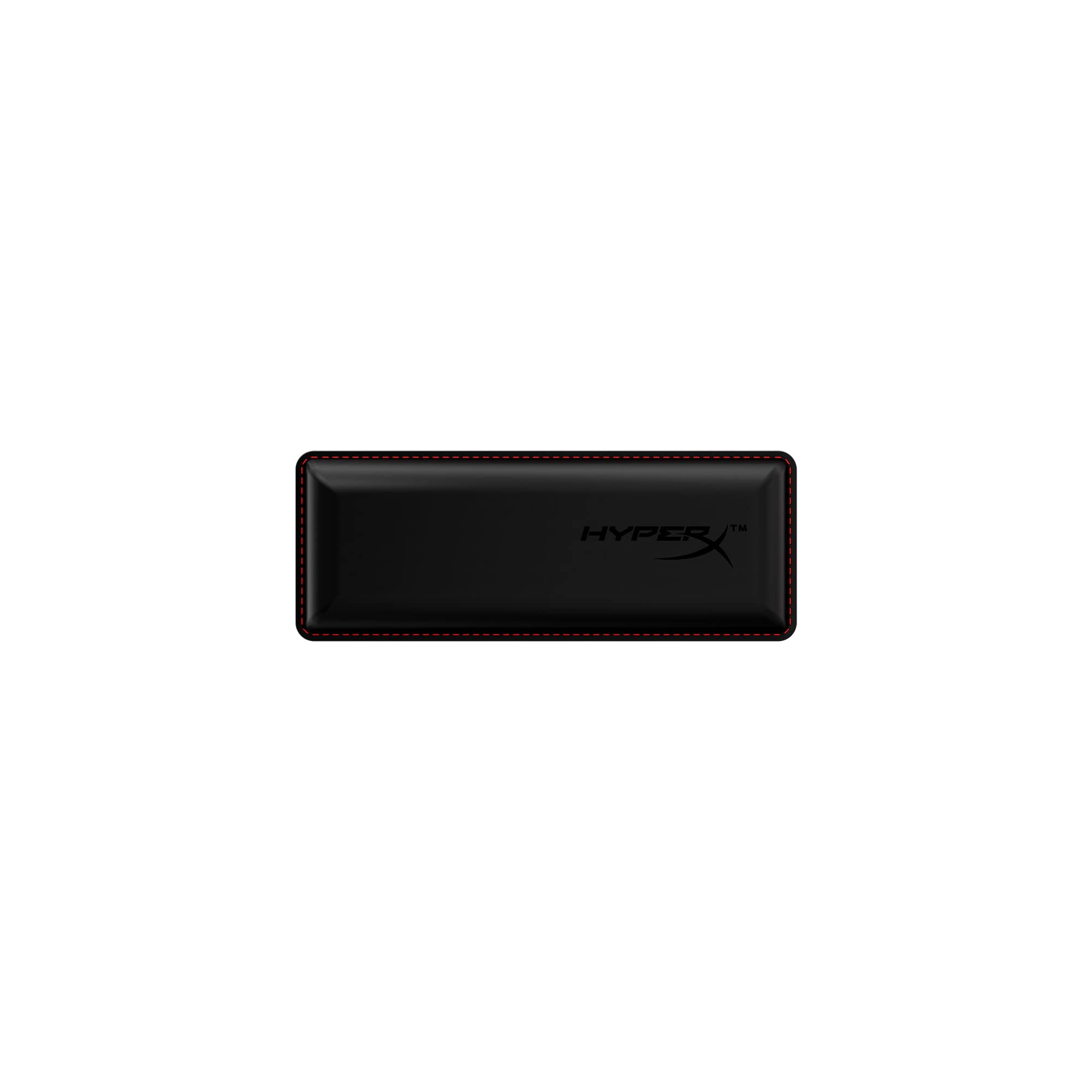 HyperX 4Z7X2AA Wrist Rest for Mice - Cooling Gel Memory Foam | Anti-Slip Grip | Black