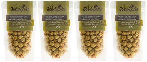 Joe & Seph's Brandy Butter Popcorn Pouch 80g - Buttery Caramel with Spanish Brandy 4