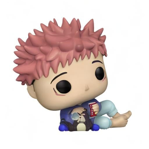 Funko Pop! Animation Jujutsu Kaisen - Itadori Yuji w/ Tsukamoto Doll Vinyl Figure