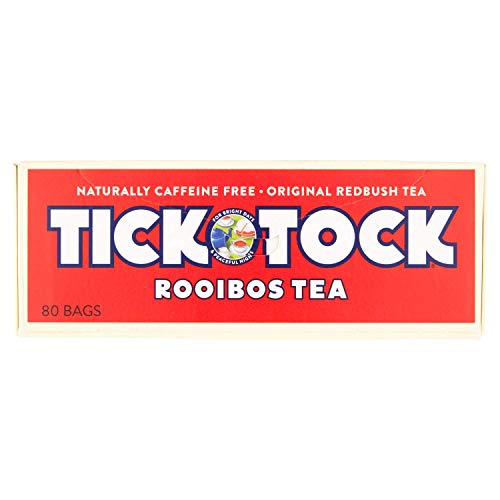 Tick Tock Rooibos Tea, 80 Teabags - Naturally Caffeine-Free Redbush Tea 2