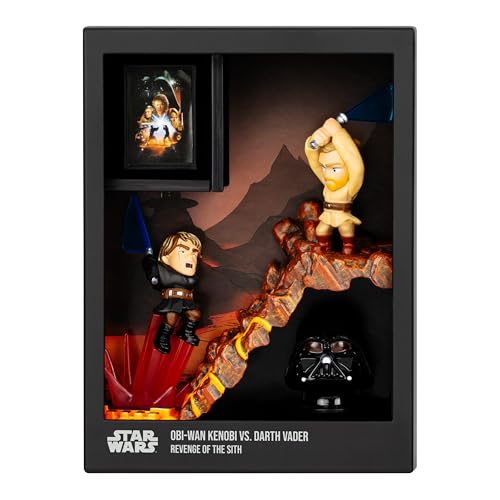 FANDROP SW01 Star Wars: Revenge of the Sith - Obi-Wan Kenobi VS. Darth Vader Diorama