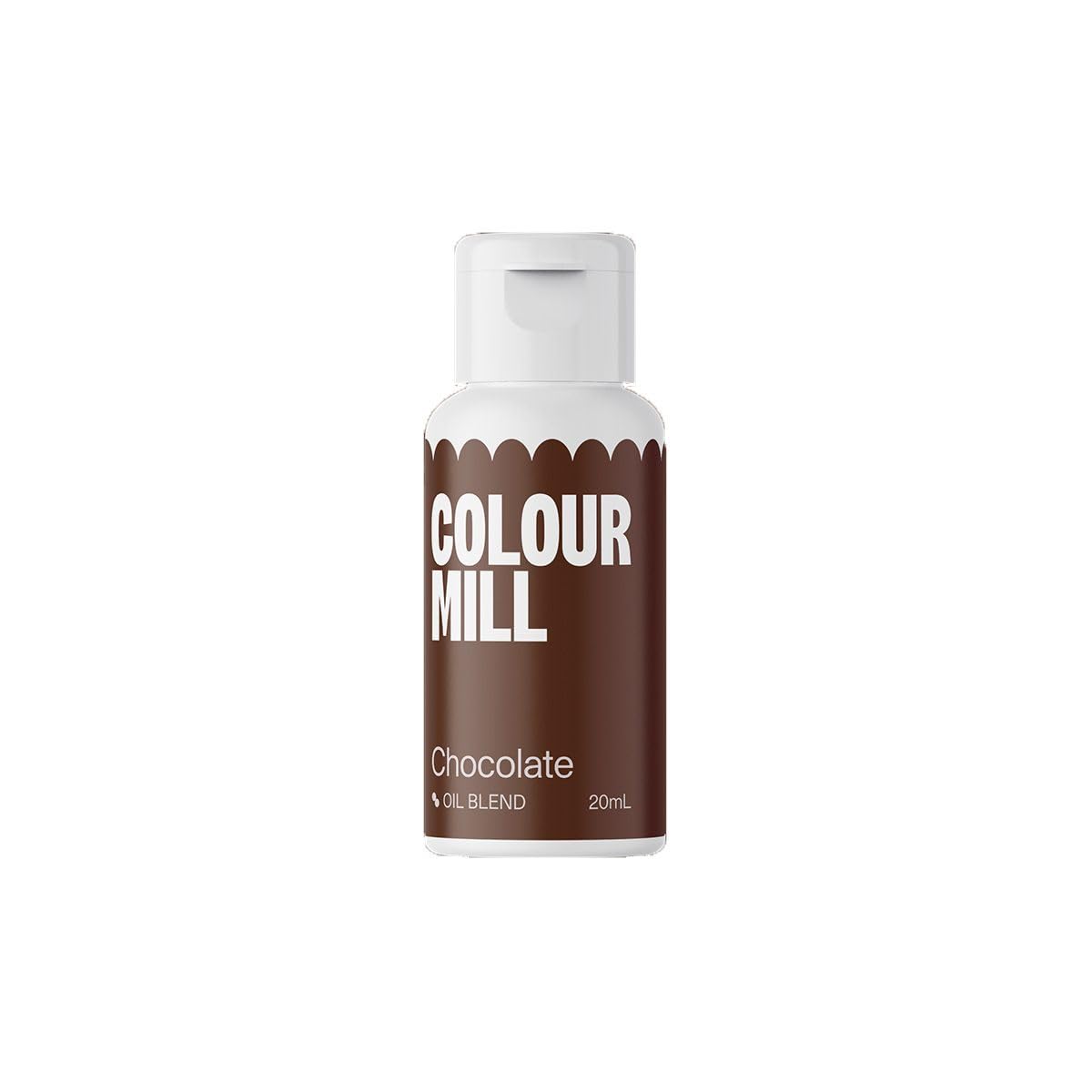 Colour Mill Oil Blend Food Colouring - Chocolate | Oil-Based, High Concentration, 20 ml 1