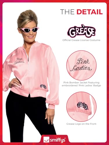 Smiffys Pink Ladies Costume - Size 16-18 (28385L)