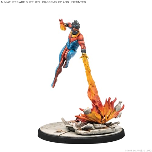 Atomic Mass Games Marvel: Crisis Protocol Sunspot & Warlock Character Pack (CP153)