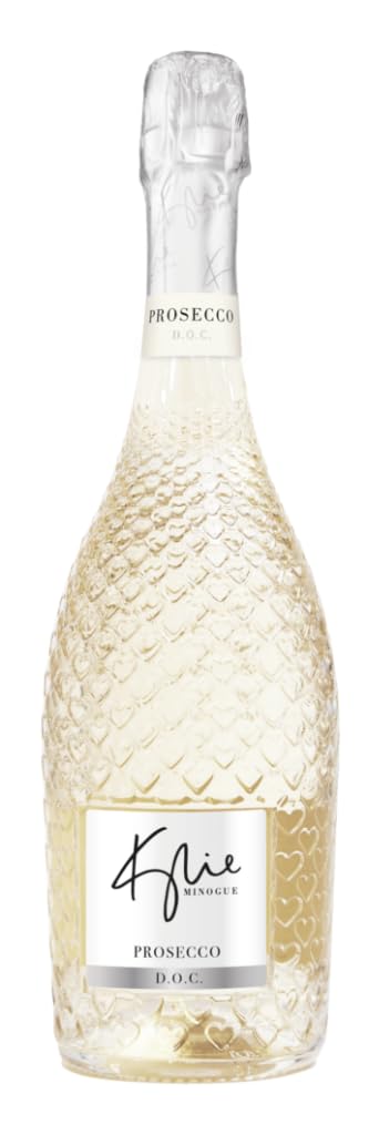 Kylie Minogue Signature Prosecco D.O.C. 75cl - Heart-Embossed Bottle, Vegan Sparkling Wine from Italy 6