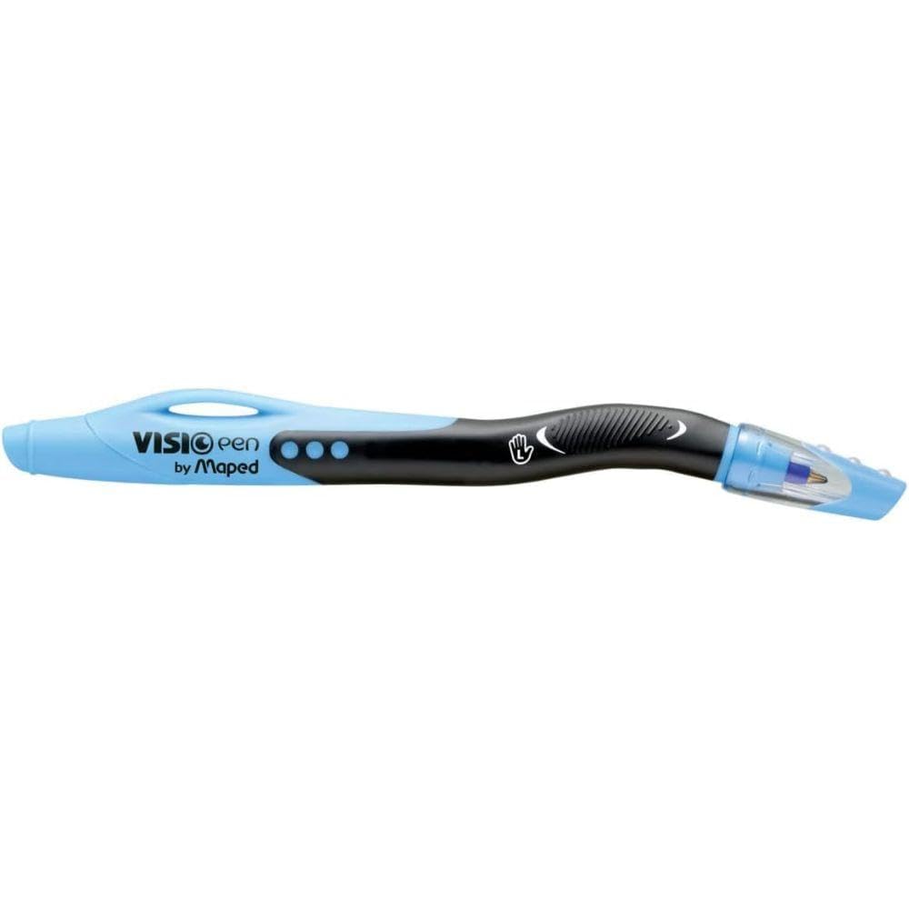 Maped Visio Left-Handed Ballpoint Pen - Blue Ink - Ergonomic Design for Left-Handed Writers - Perfect for Kids & Adults at School or Work 2