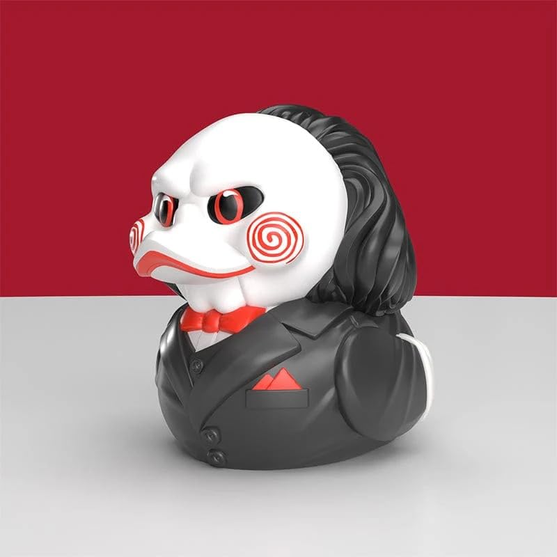 TUBBZ Mini: Saw Billy The Puppet Cosplaying Rubber Duck Vinyl Figure | Miniature Collectible