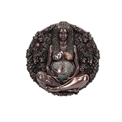 Nemesis Now Mother Earth Wall Plaque, Bronze, 15cm (B6353X3)