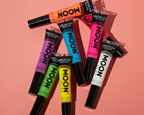 Moon Glow Neon UV Mascara 15ml Verde si illumina brillantemente sotto l&#39;illuminazione UV!