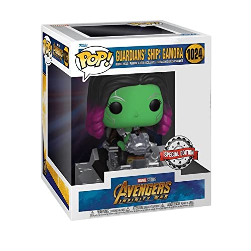 Funko Pop! Marvel Avengers: Infinity War - Gamora Deluxe Vinyl Figure with Guardians' Ship (Exclusive)