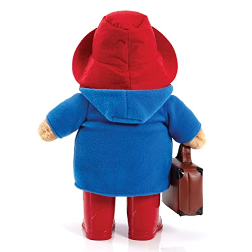 Classic Paddington Bear Plush with Suitcase and Boots - 33cm 12