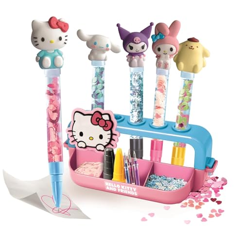 Clementoni IDEA Hello Kitty Pen Creator Studio - Personalized Pen Making Kit for Kids 6