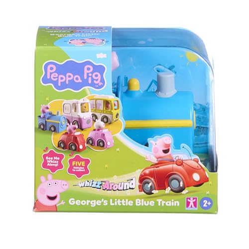 Peppa Pig Whizz Around Little Blue Train - Motorised Vehicle for Toddlers 2+ 5