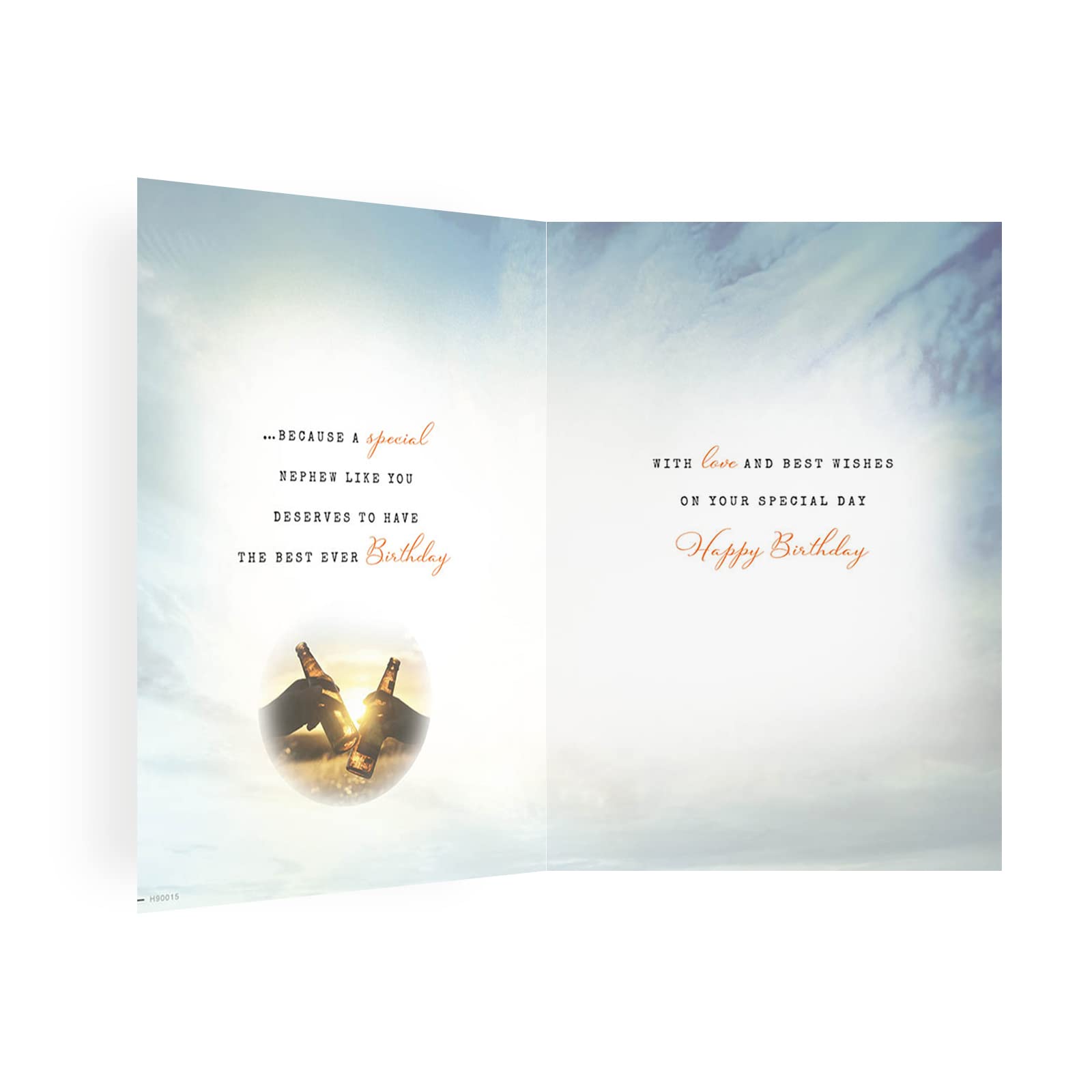 Piccadilly Greetings Nephew Birthday Card - 9 x 6 inches | Multicolor | Includes Envelope