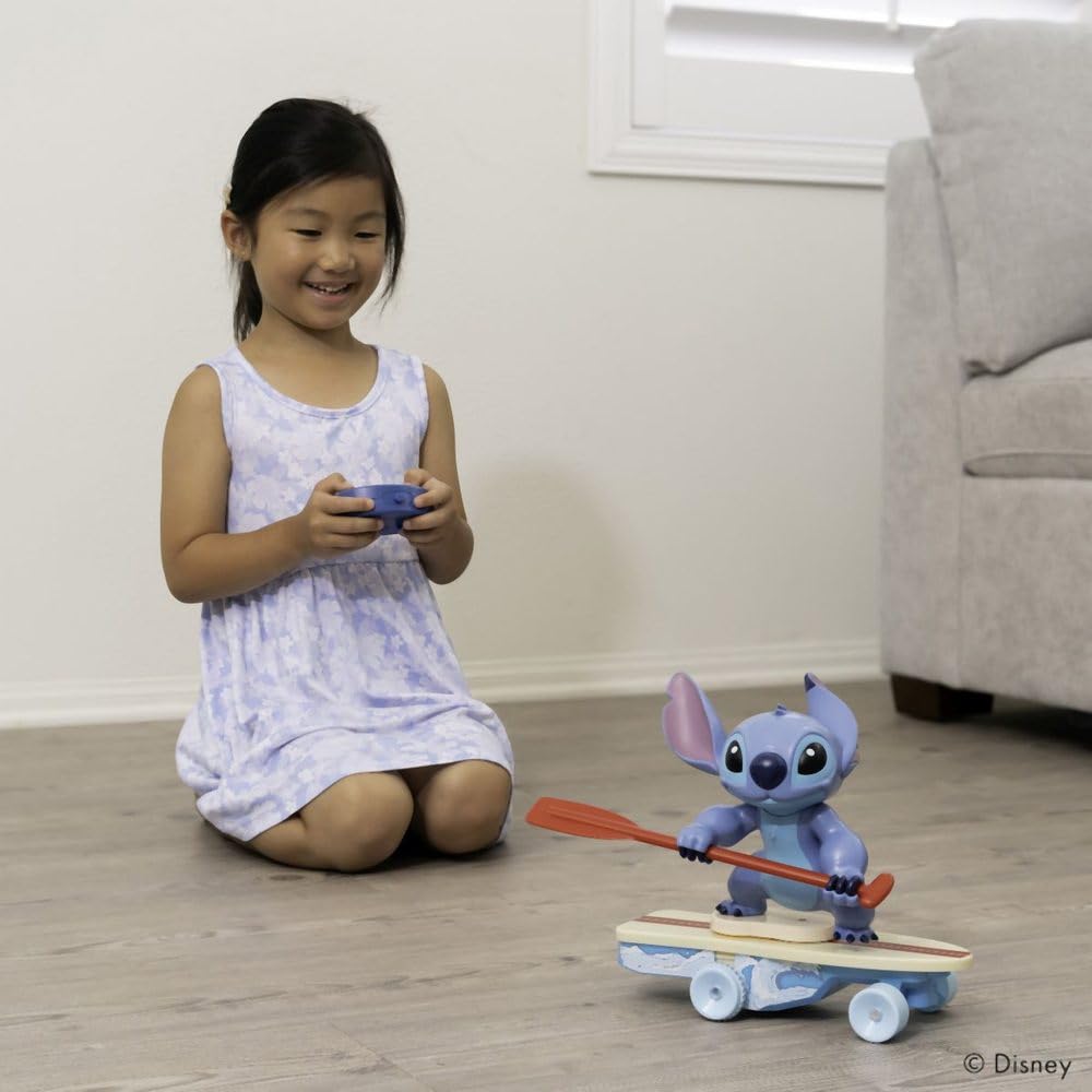 Jada Disney RC Stitch Surfer - 360° Rotation & Self-Rising - Ages 3+ 12