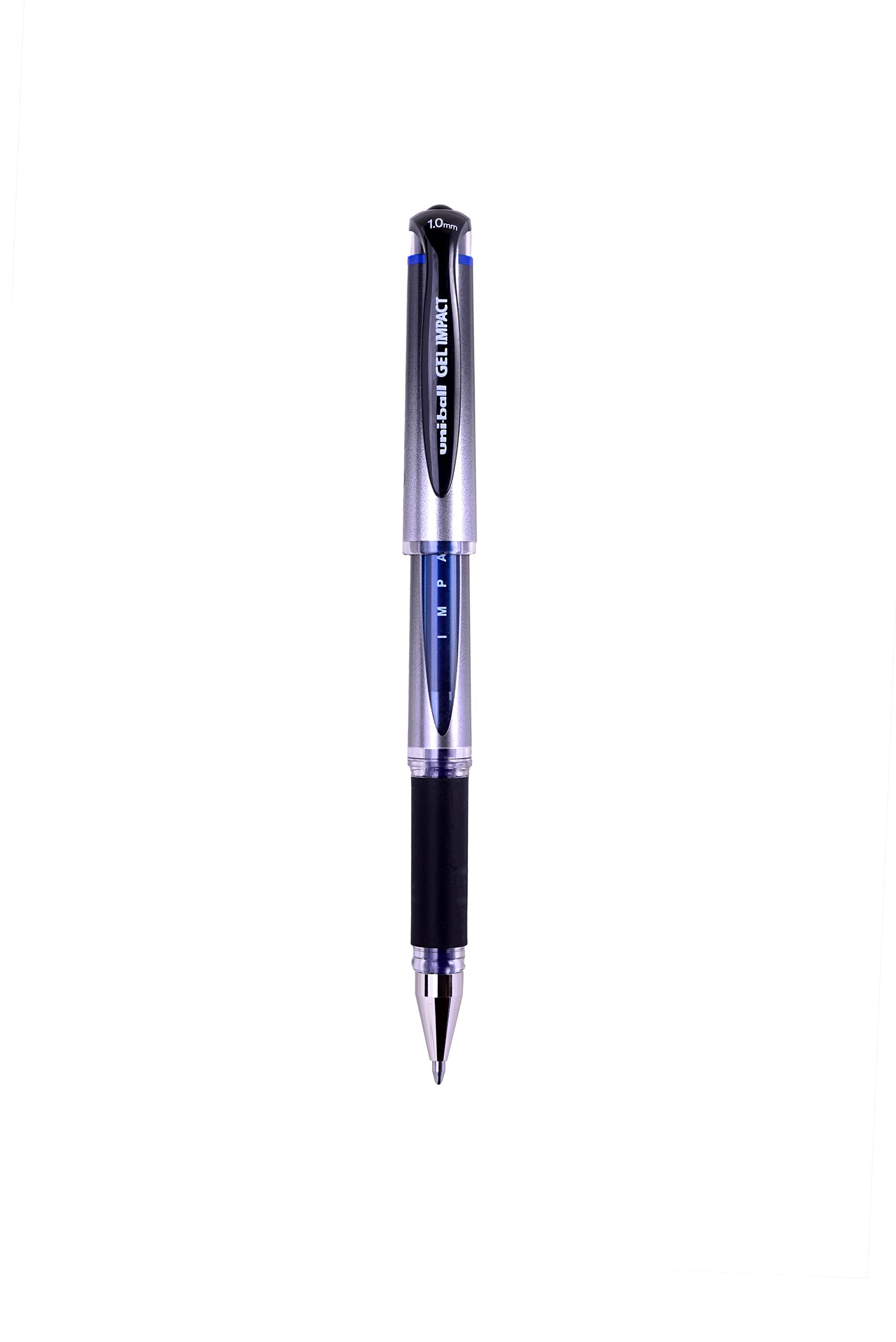 uni-ball UMN-153S Gel Impact Rollerball Pen - Broad 1.0mm Tip, Blue Ink | Pack of 3 3