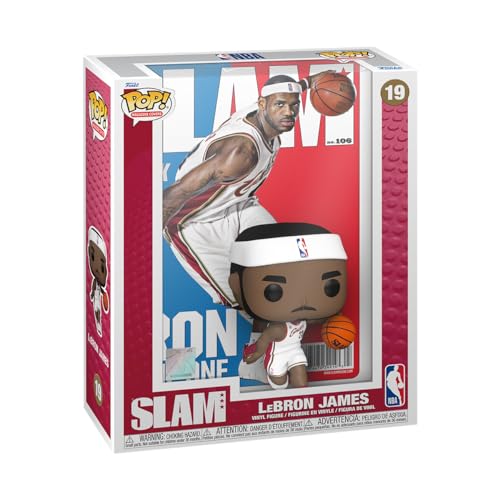 Funko Pop! NBA Cover: Slam – LeBron James Vinyl Figure (75073)