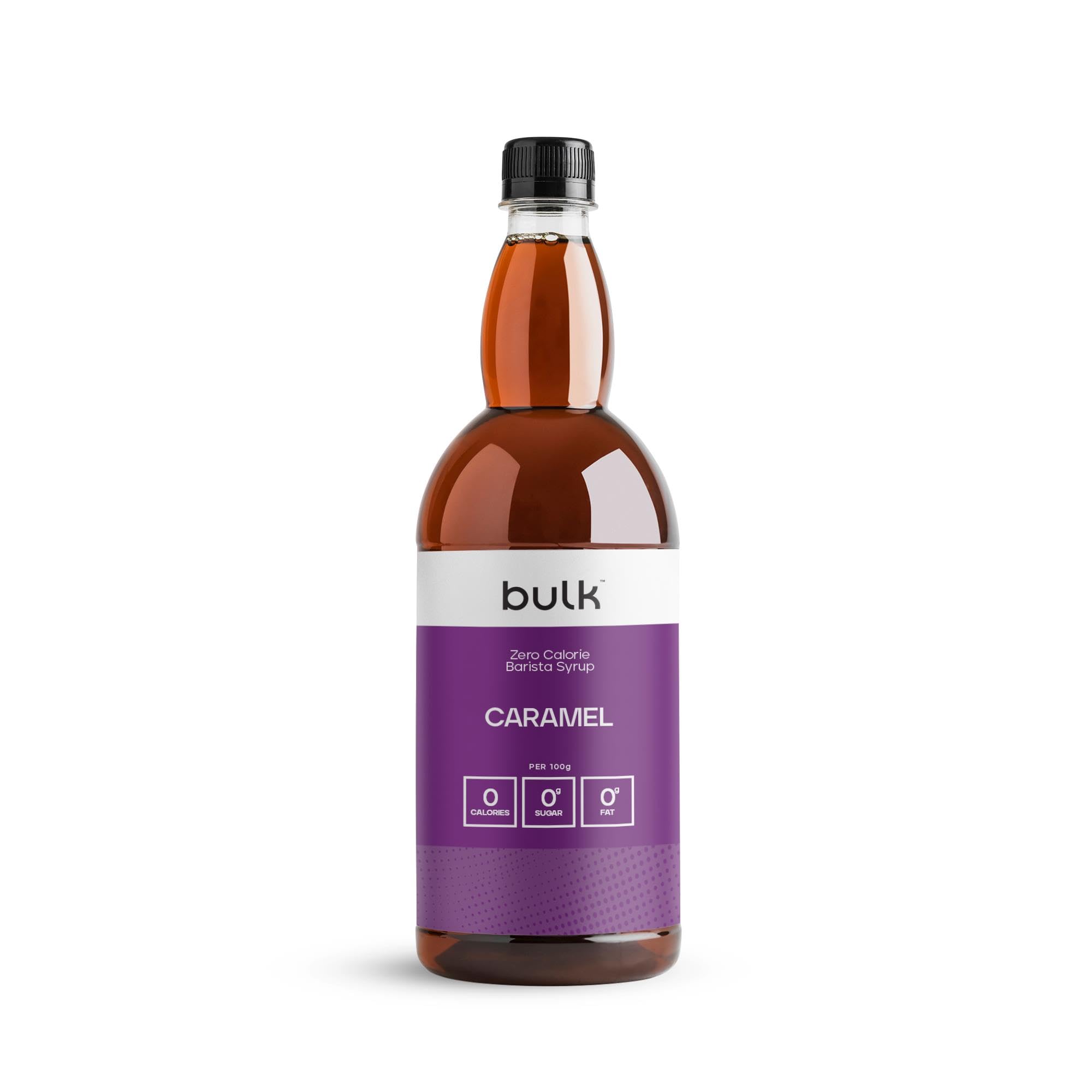 Bulk Zero Calorie Barista Syrup - Caramel Flavor | Sugar & Fat Free | 1 Litre Bottle 1