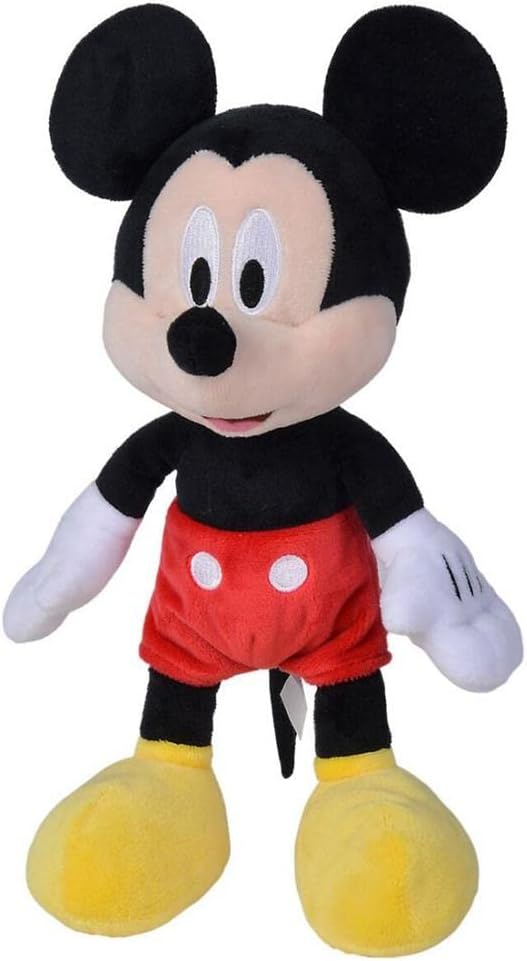 Simba 6315870225 Mickey Mouse Plush Toy - 25 cm Cuddly Soft Stuffed Animal for Babies 1