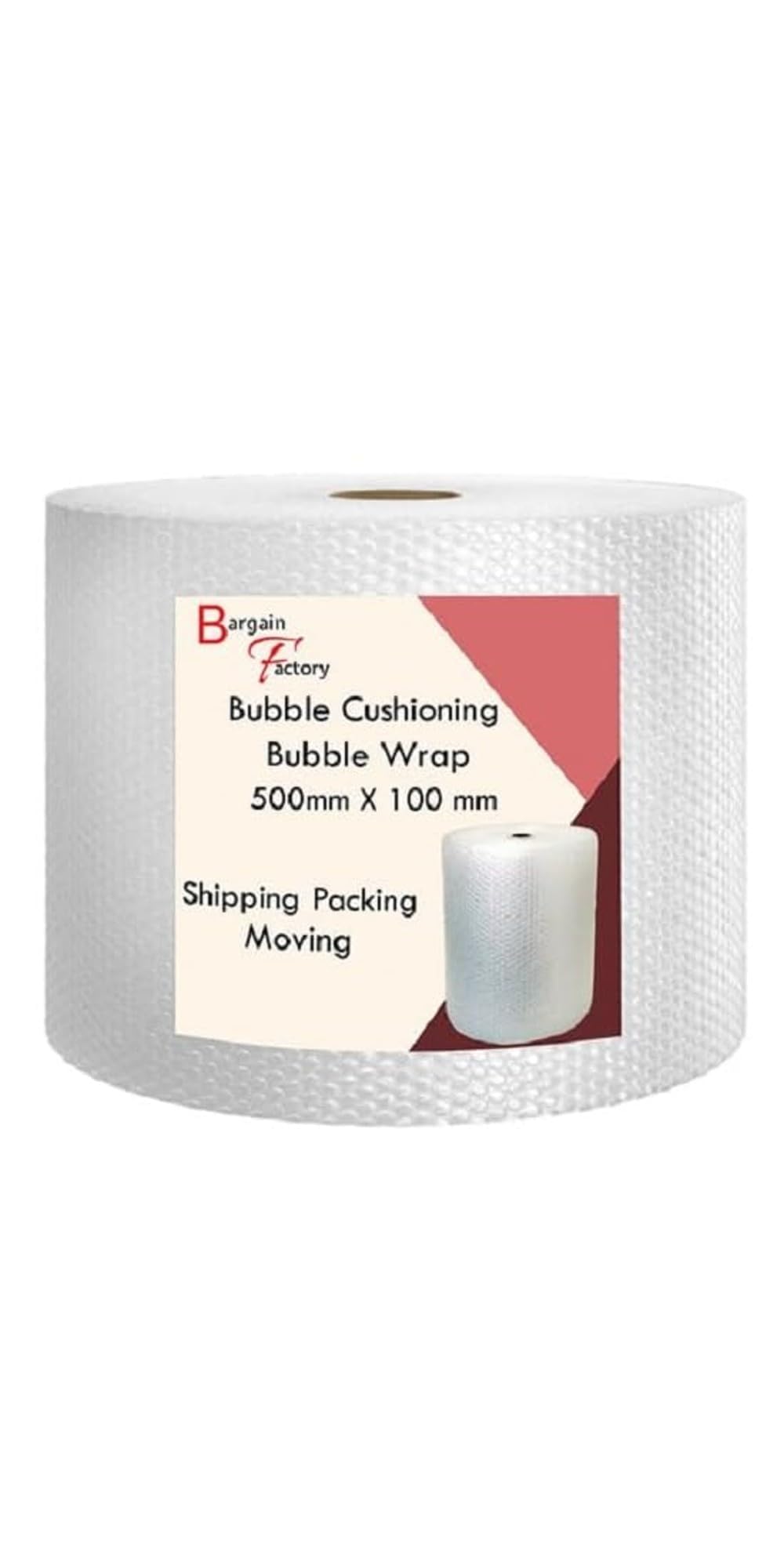 BARGAIN FACTORY Extra Large Bubble Wrap Roll - 300mm x 5m Cushioning | Air Lock Technology 2