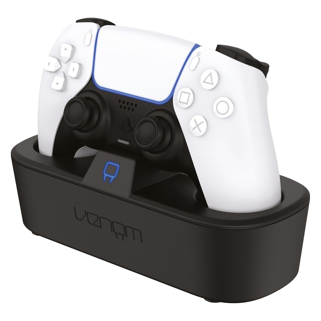 Venom PS5 Controller Turbo Charging Dock | Fast DualSense & Edge Charger wi 1