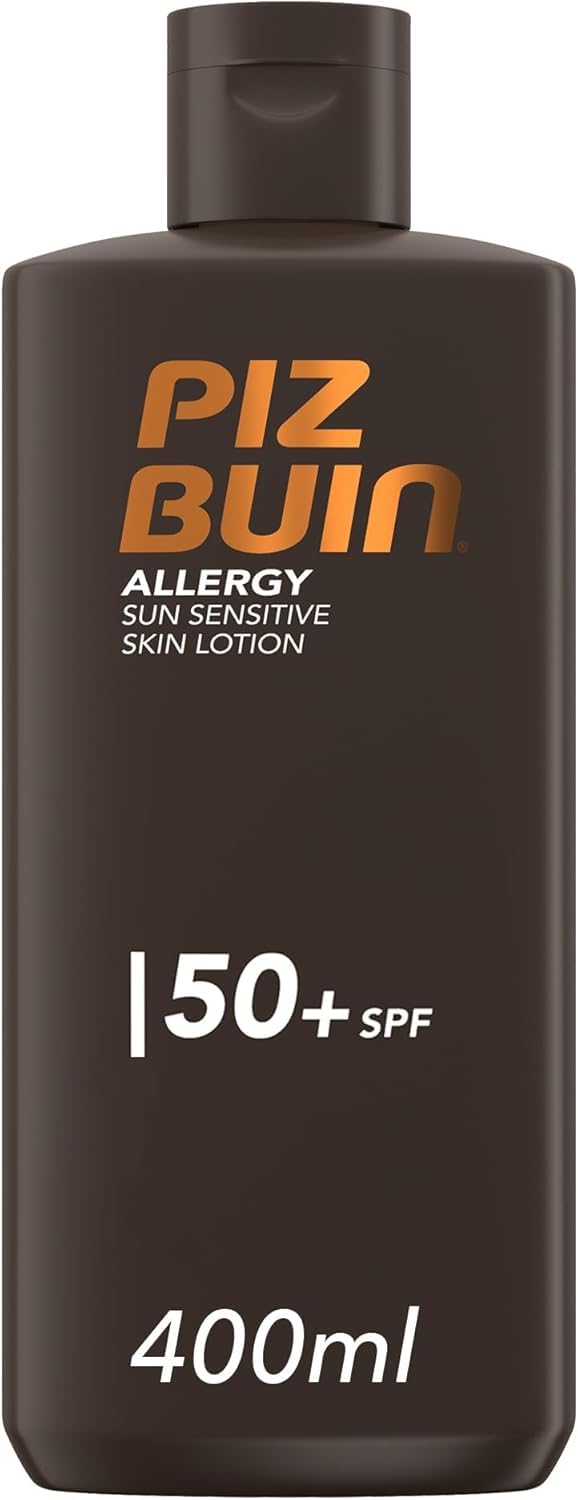 Piz Buin Allergy Sun Lotion SPF 50 - Sun Sensitive Skin Protection | 400ml