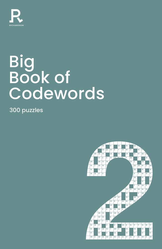 Richardson Puzzles and Games Big Book of Codewords Book 2 - 300 Puzzles | Paperback 1