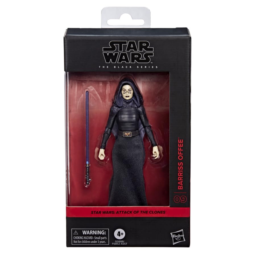 Star Wars The Black Series Barriss Offee Action Figure - 6-Inch Attack of the Clones Collectible 2