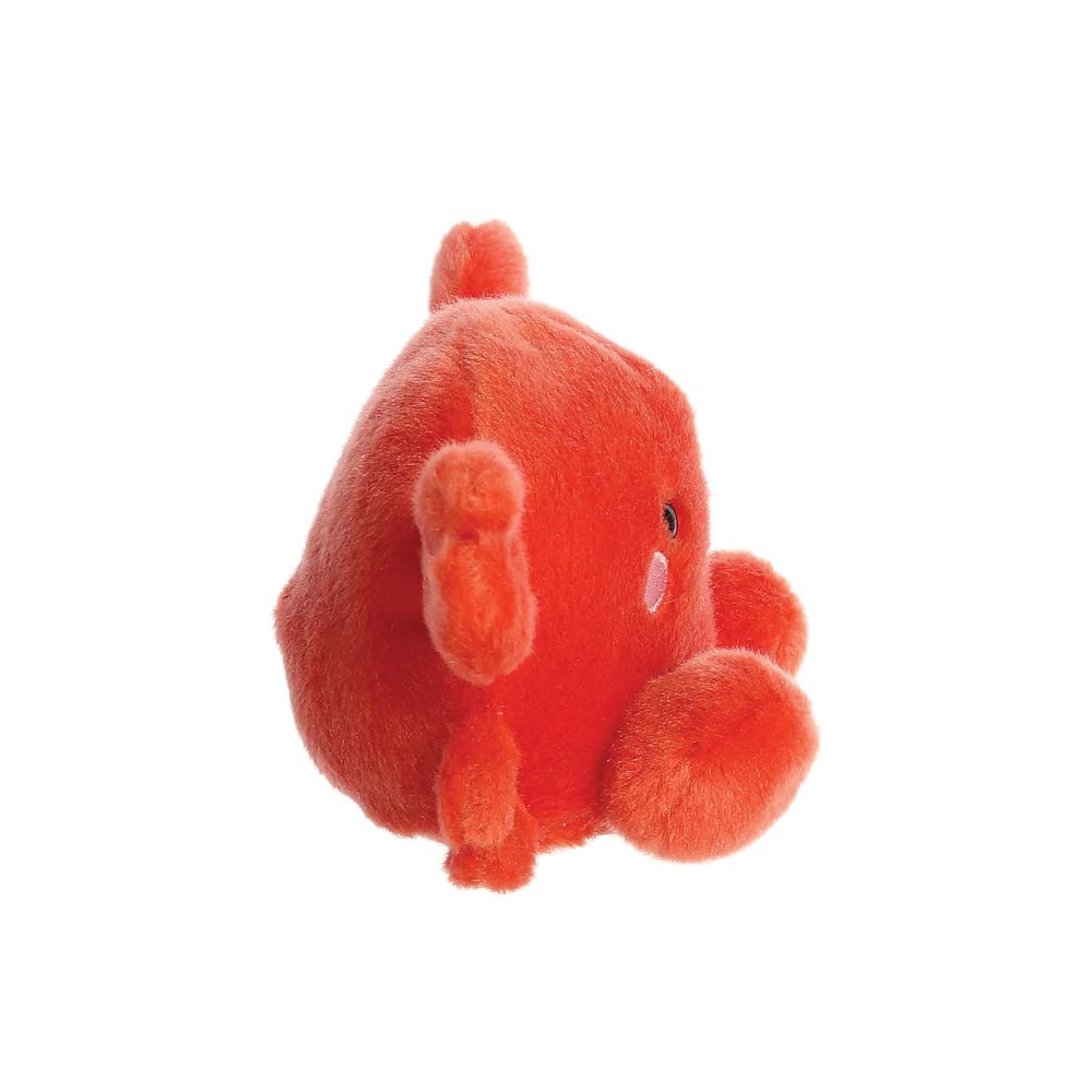 Aurora Snippy Crab Soft Toy - 13 cm, Red, Suitable from Birth