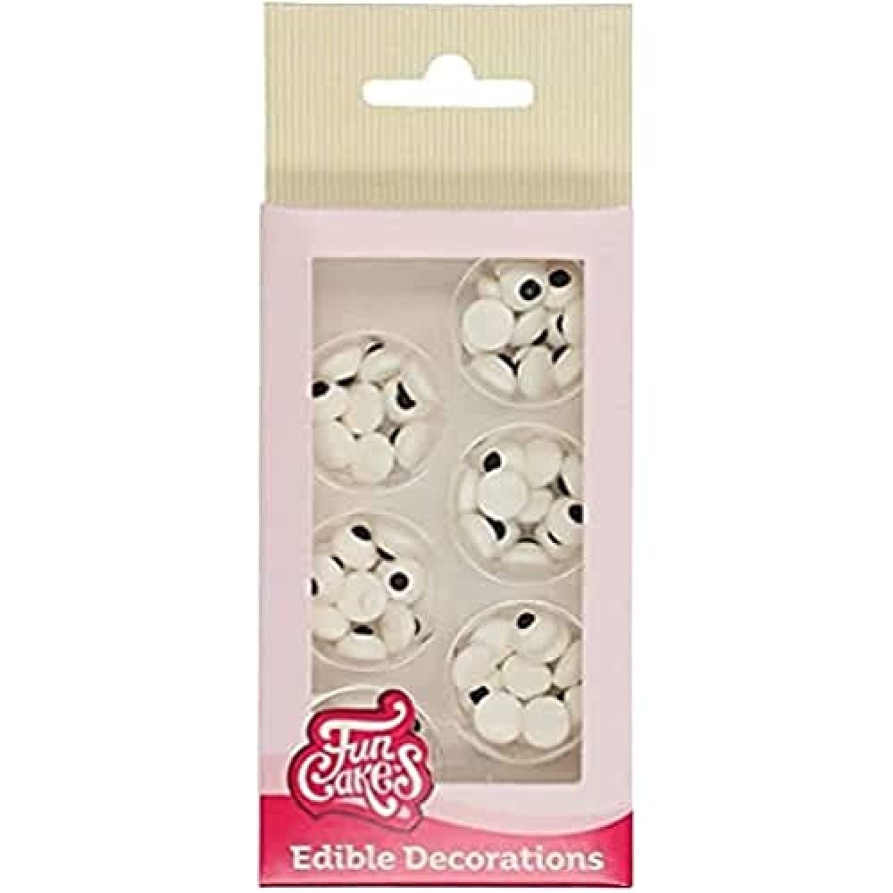 FunCakes Candy Eyeballs - Ready-to-Use Edible Cake Decorations for Halloween, Birthdays & Celebrations 5