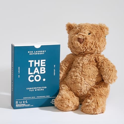 The Lab Co. - TLC Laundry Detergent Strips (64 Loads, Fragrance Free, Plastic-Free) 10